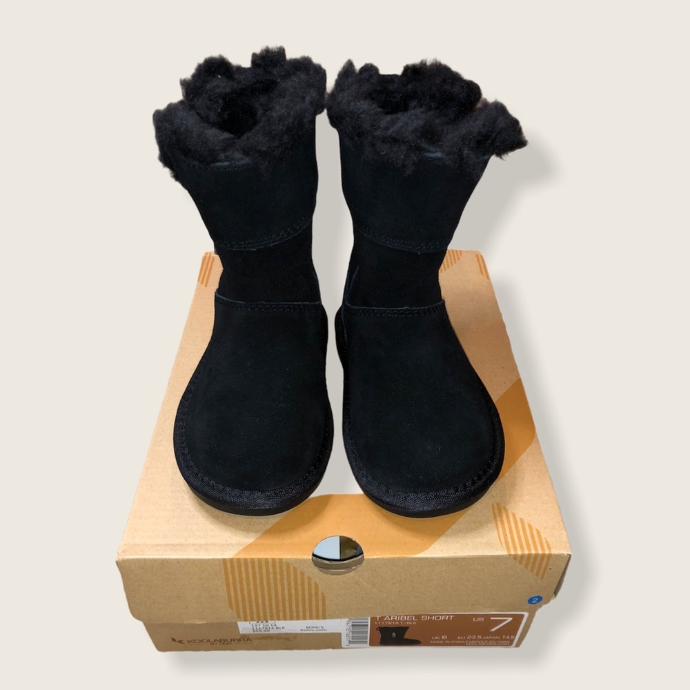 New Koolaburra by UGG Aribel Short Winter Boots For Toddlers Size 7